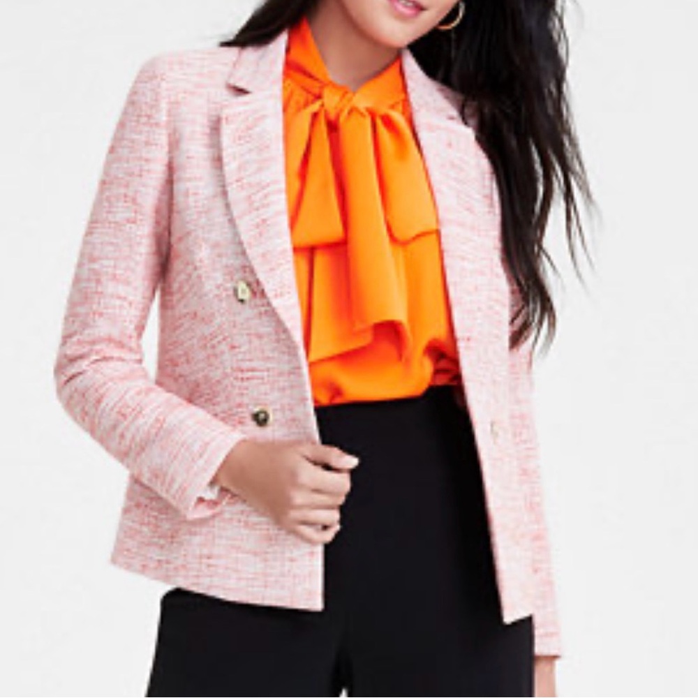 Bar III Blazer - Open Front Tweed - NWT